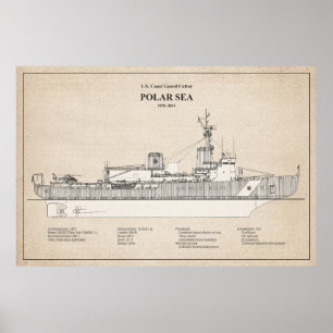Poster USCG Cutter Polar Sea wagb-11 - SBD