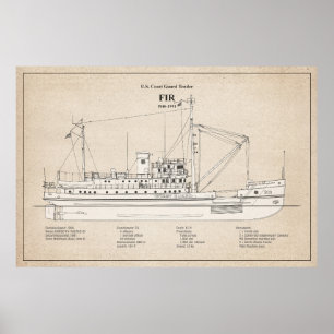 Poster USCG Tender Fir wlm- 212 - SBD