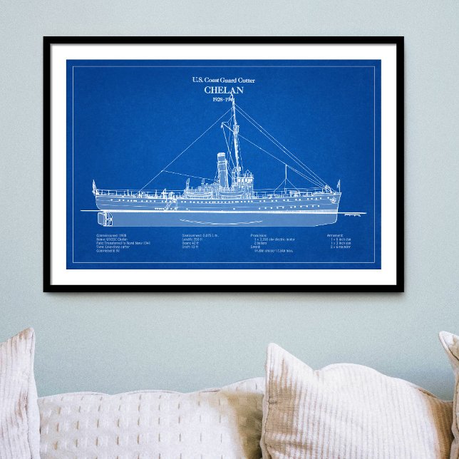 Poster USCGC Chelan - ABD (Criador carregado)