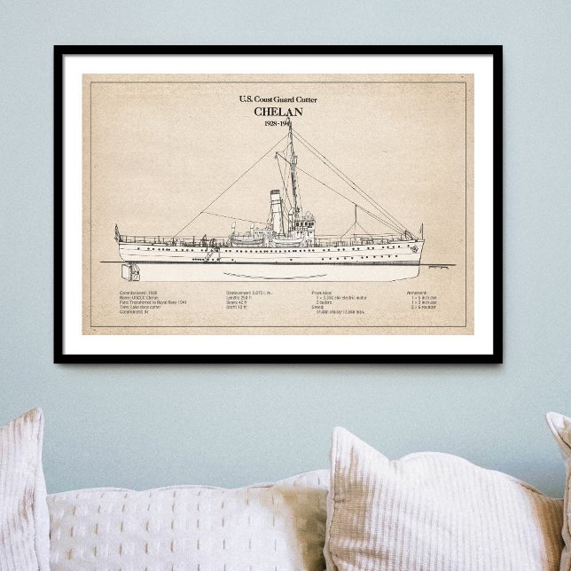 Poster USCGC Chelan - SBD (Criador carregado)