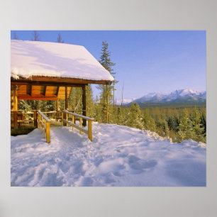 Poster USFS Schnauss Aluguer de cabine em oveloquiagem de