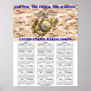 POSTER USMC
