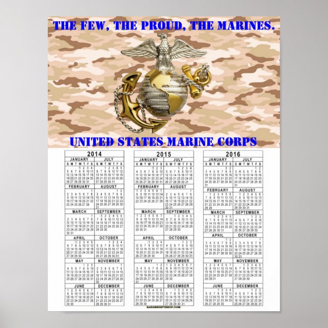 POSTER USMC (Frente)