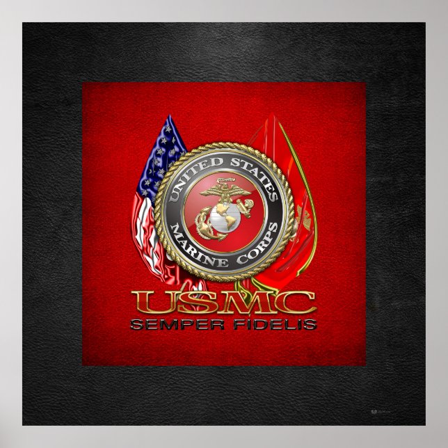 Pôster USMC Semper Fi [Edição Especial] [3D] (Frente)