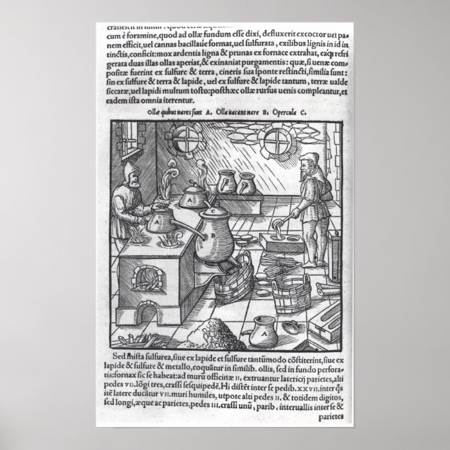 Pôster Uso de enxofre (Frente)