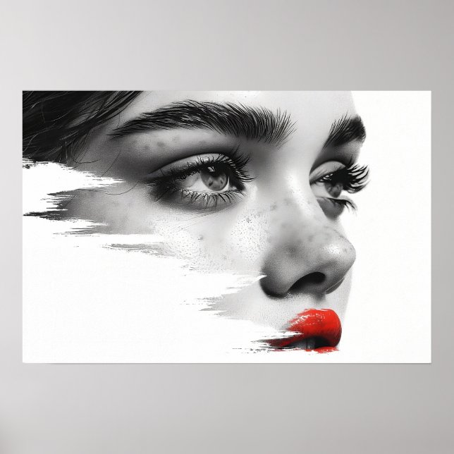 Poster Uso monocromático: um vislumbre de graça (Frente)