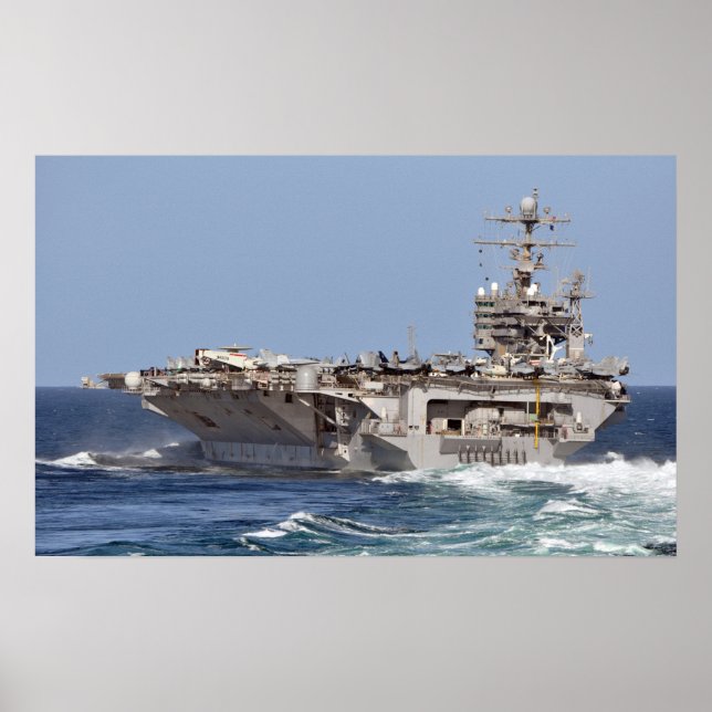 Poster USS Abraham Lincoln (CVN 72) (Frente)