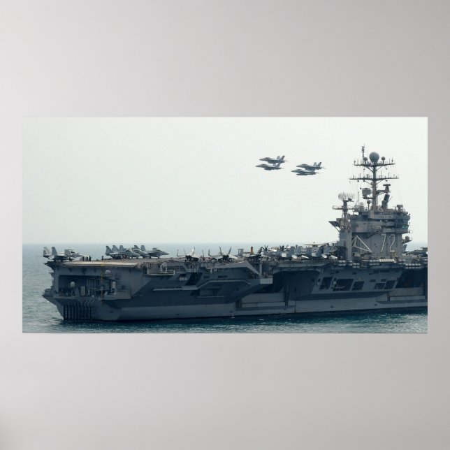 Poster USS Abraham Lincoln (CVN 72) (Frente)
