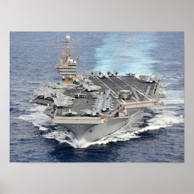 Poster USS Abraham Lincoln (CVN 72) (Frente)
