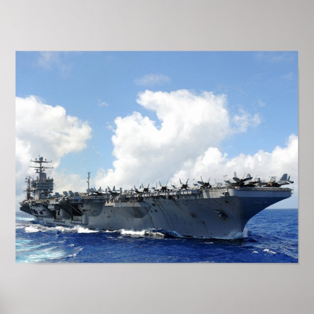 Poster USS Abraham Lincoln (CVN 72) (Frente)