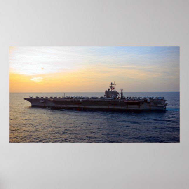 Pôster USS Abraham Lincoln (CVN 72) (Frente)