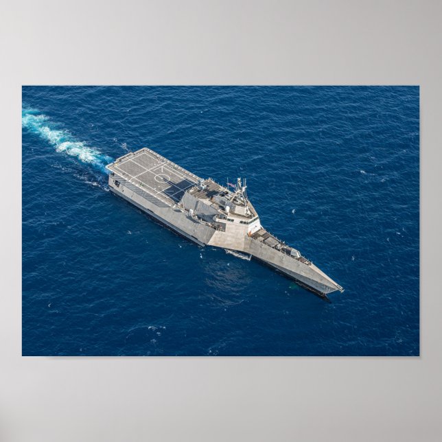 Poster USS Canberra (Frente)