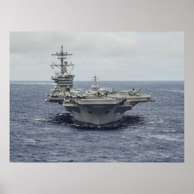 Poster USS Carl Vinson (CVN 70) (Frente)