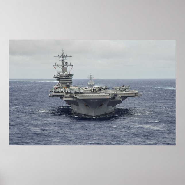 Poster USS Carl Vinson (CVN 70) (Frente)
