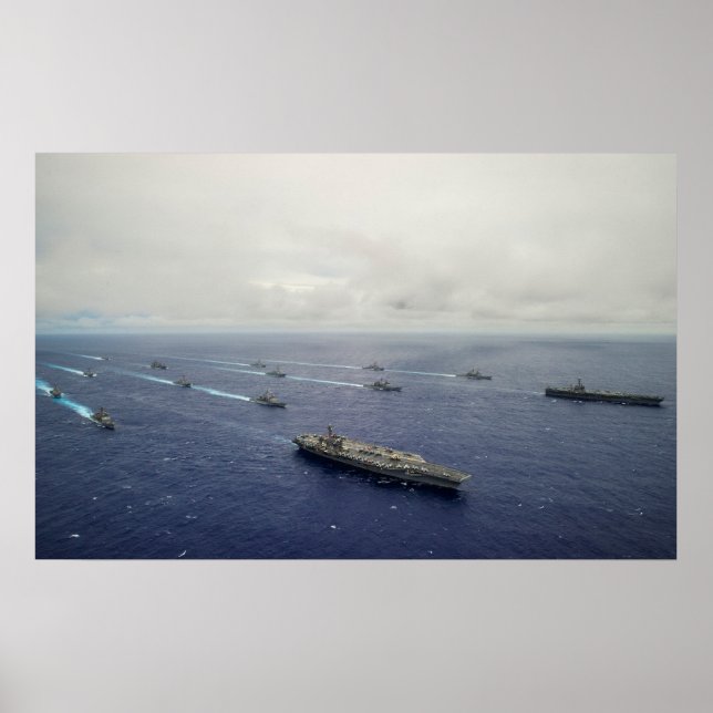 Poster USS Carl Vinson (CVN 70) (Frente)