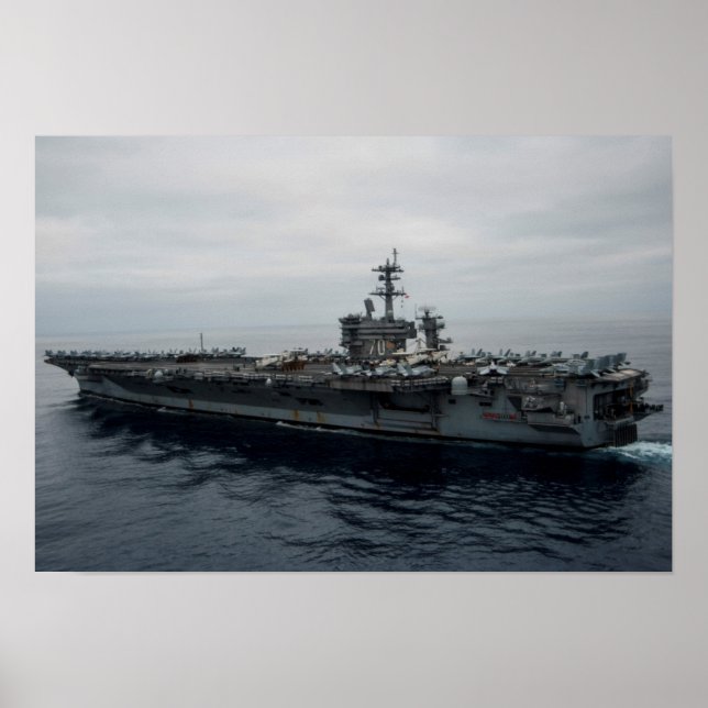 Poster USS Carl Vinson (CVN 70) (Frente)
