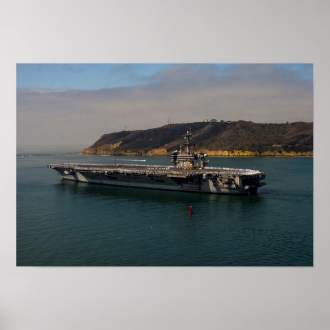Poster USS Carl Vinson (CVN 70) (Frente)