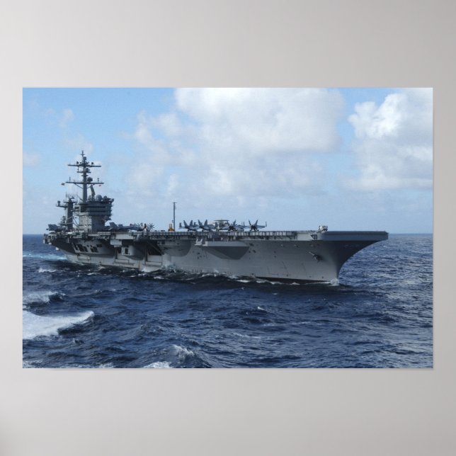 Poster USS Carl Vinson (CVN 70) (Frente)