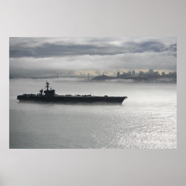 Poster USS Carl Vinson (CVN 70) (Frente)