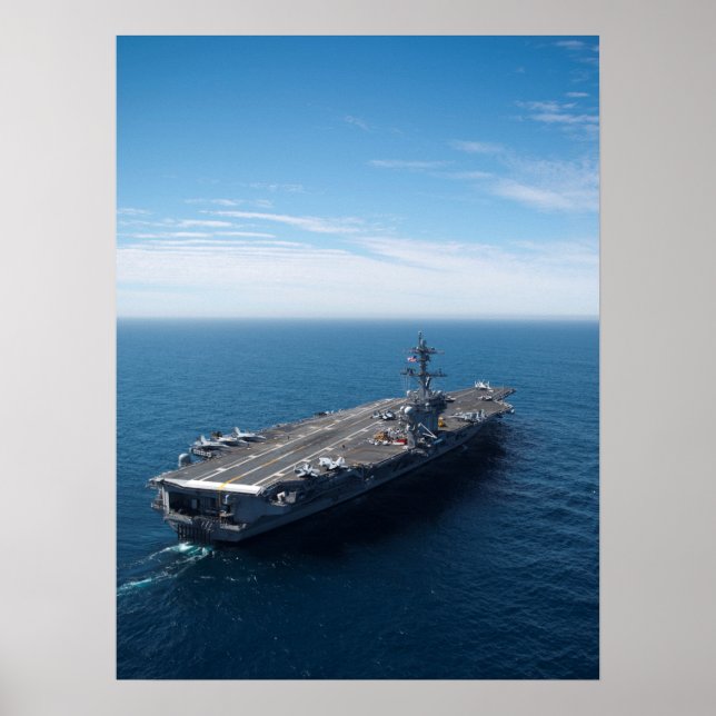 Poster USS Carl Vinson (CVN 70) (Frente)