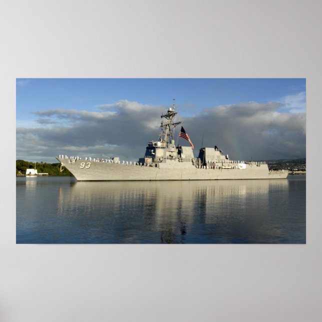 Poster USS Chung-Hoon (DDG 93) (Frente)