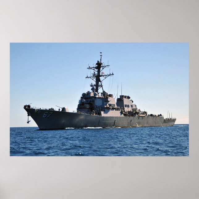 Poster USS Cole (DDG 67) (Frente)