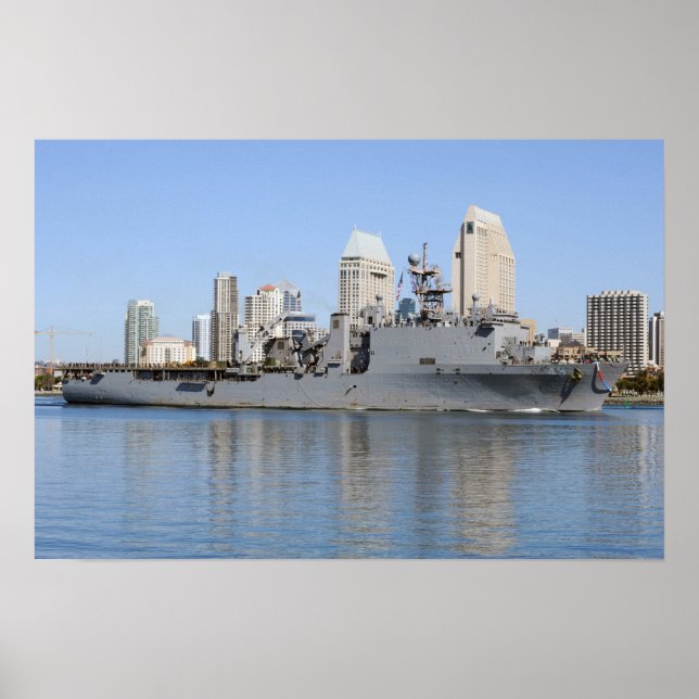 Poster USS Comstock (LSD 45) (Frente)