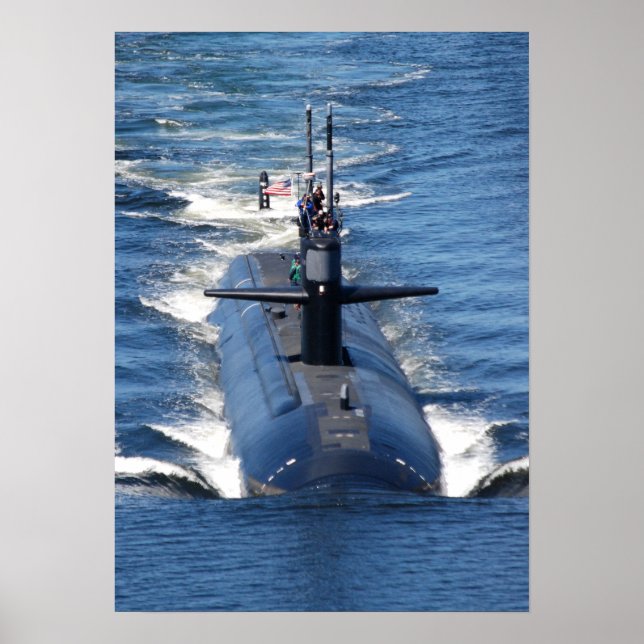 Poster USS Dallas (SSN 700) (Frente)