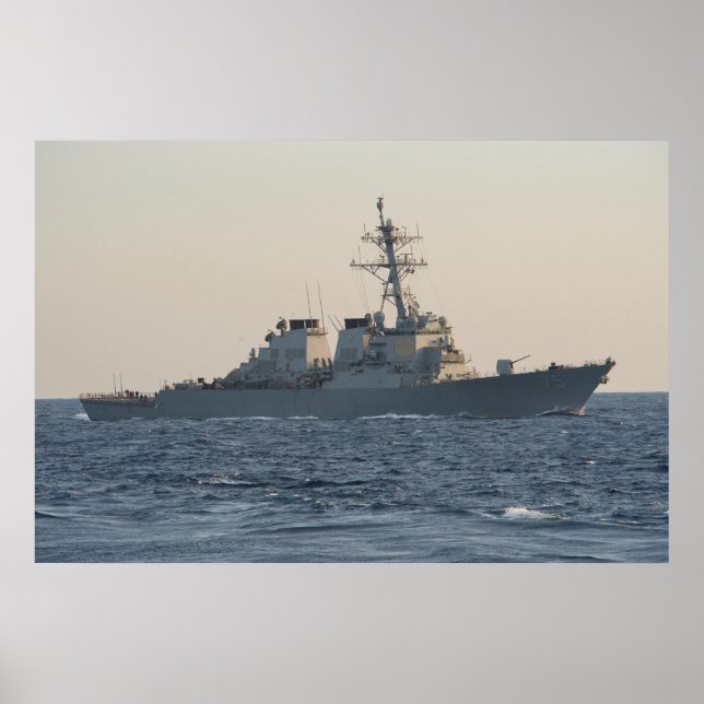 Pôster USS Donald Cook (DDG 75) (Frente)