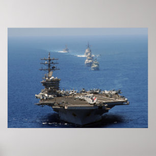 Poster USS Dwight D. Eisenhower