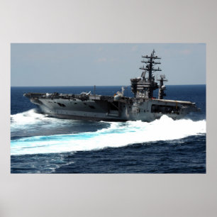 Poster USS Dwight D. Eisenhower (CVN 69)