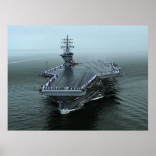Pôster USS Dwight D. Eisenhower (CVN 69)