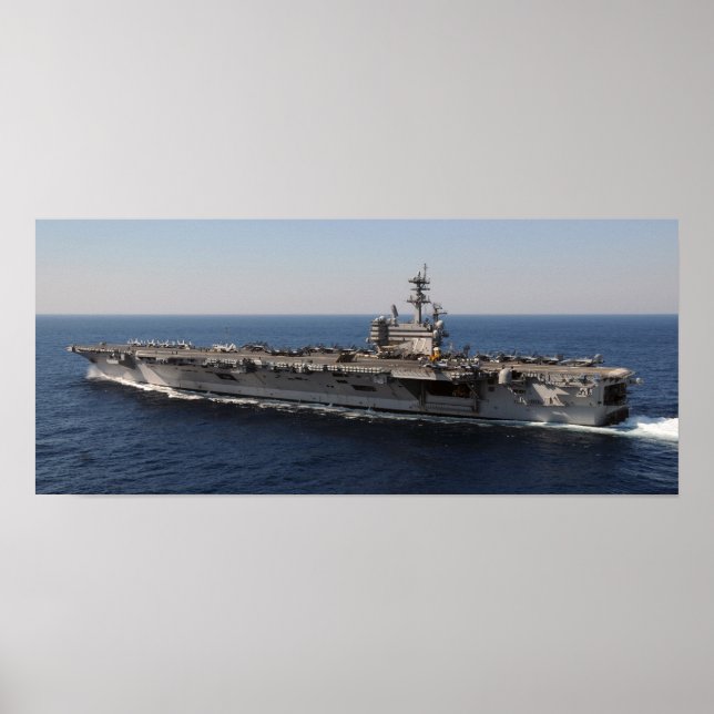 Pôster USS George H.W. Bush (CVN 77) (Frente)
