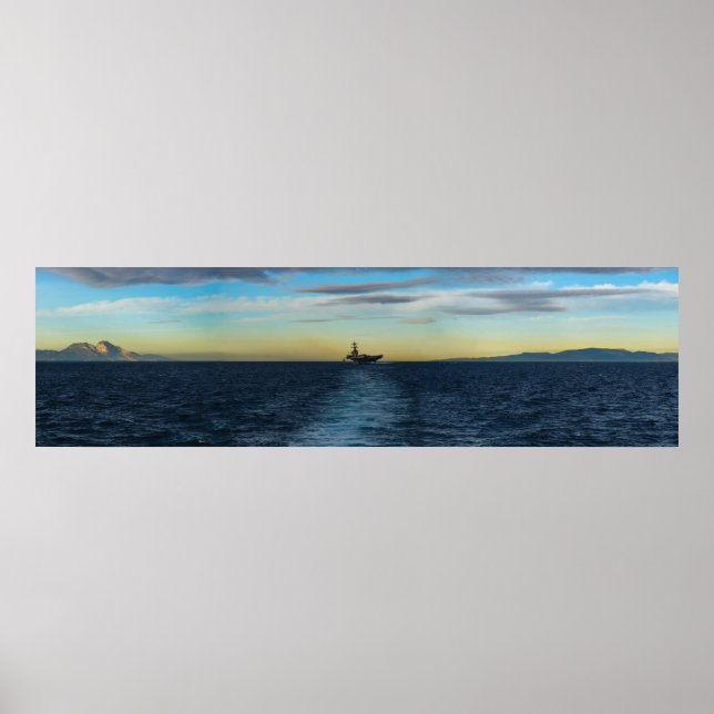 Poster USS George H.W. Bush (CVN 77) (Frente)