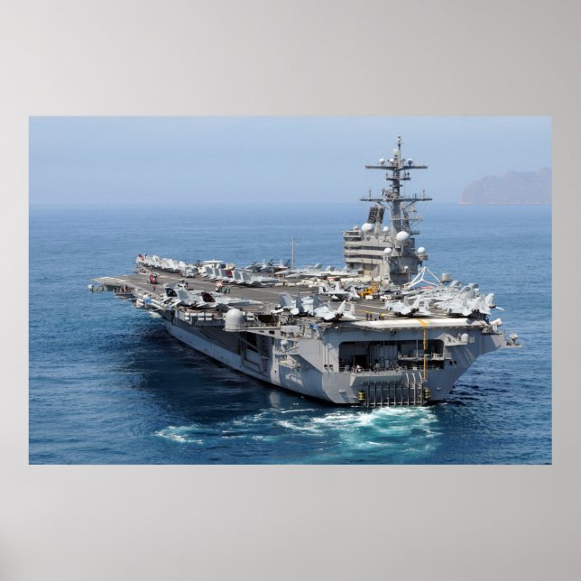 Poster USS George H.W. Bush (CVN 77) (Frente)