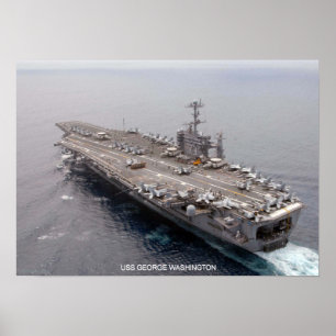 Pôster USS George Washington