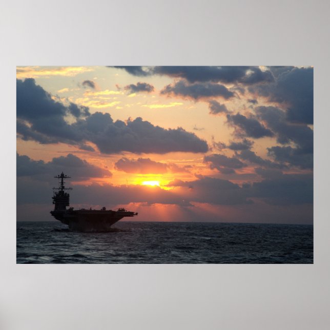 Poster USS George Washington (CVN 73) (Frente)