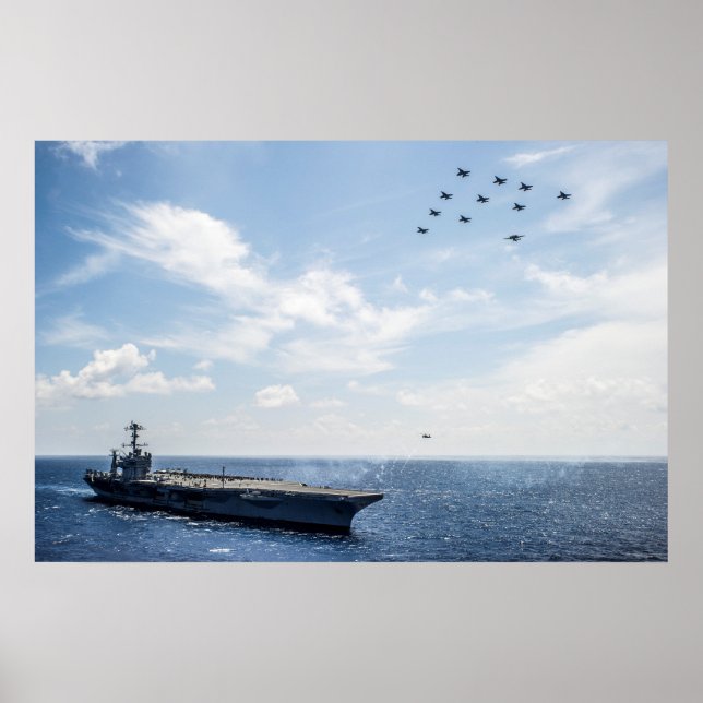 Poster USS George Washington (CVN 73) (Frente)