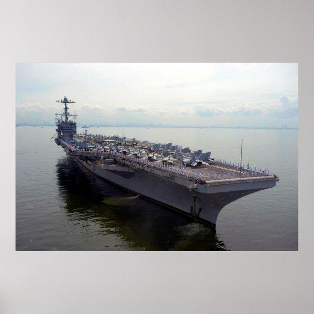 Poster USS George Washington (CVN 73) (Frente)