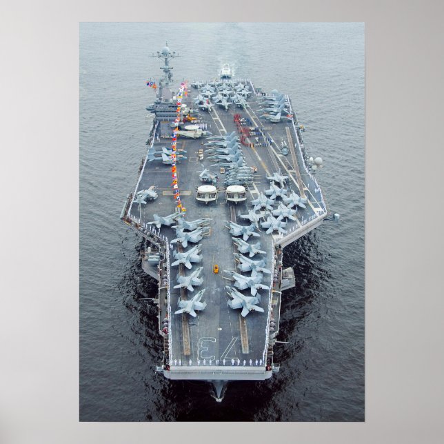 Poster USS George Washington (CVN 73) (Frente)