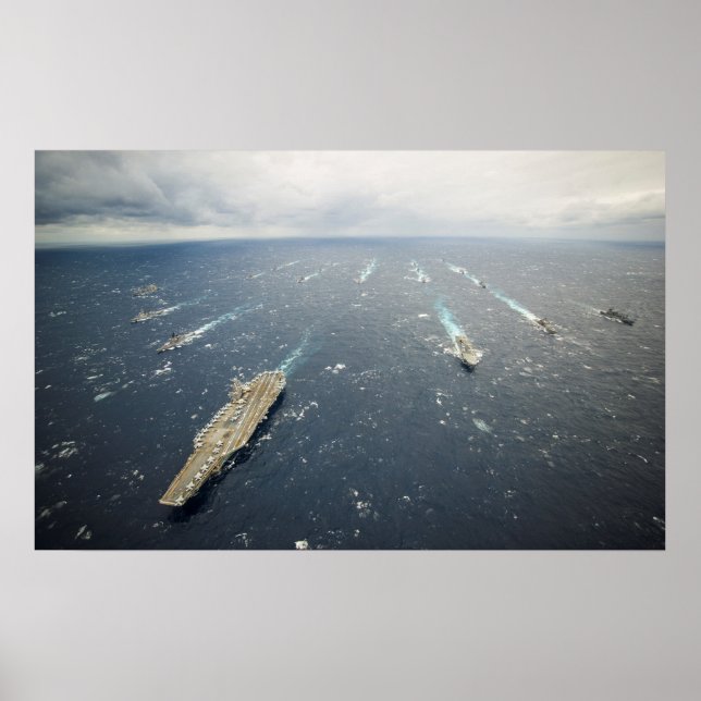 Pôster USS George Washington (CVN 73) (Frente)