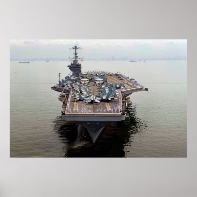 Poster USS George Washington (CVN 73) (Frente)
