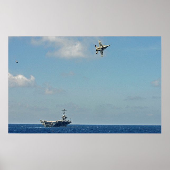Poster USS George Washington (CVN 73) (Frente)