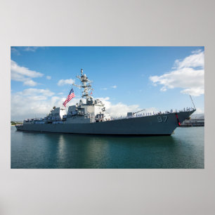 Pôster USS Halsey (DDG 97)