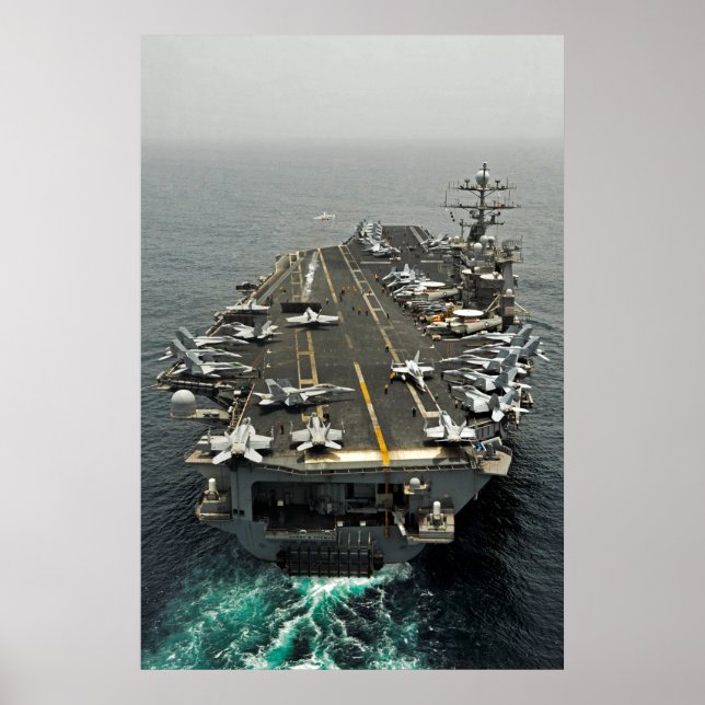 Poster USS Harry S. Truman (CVN 75) (Frente)