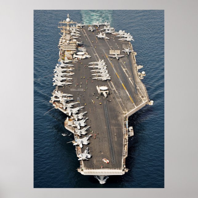 Poster USS Harry S. Truman (CVN 75) (Frente)