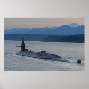 Pôster USS Henry M. Jackson (SSBN 730)