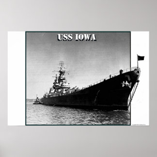 Poster USS Iowa