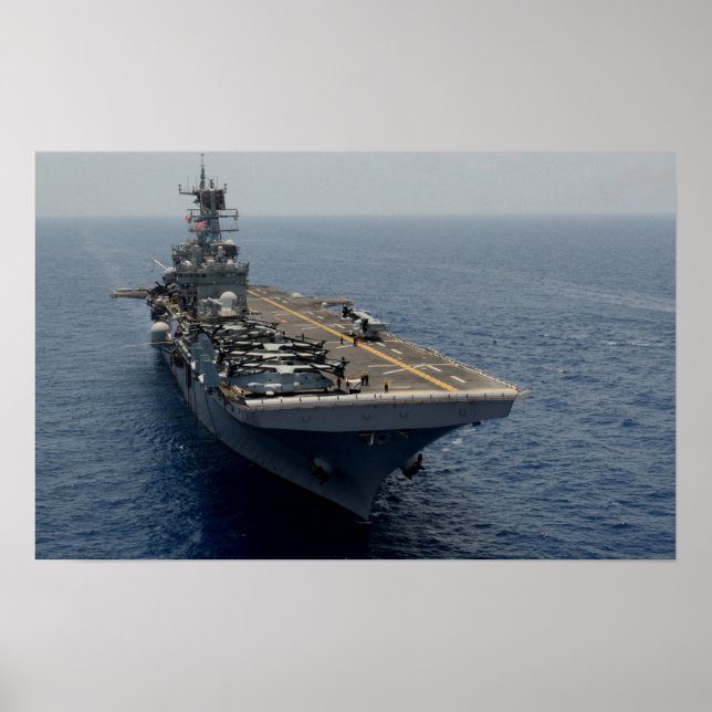 Poster USS Iwo Jima (LHD 7) (Frente)