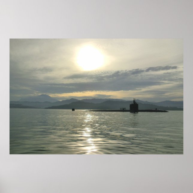 Pôster USS Jackson (SSN 699) (Frente)